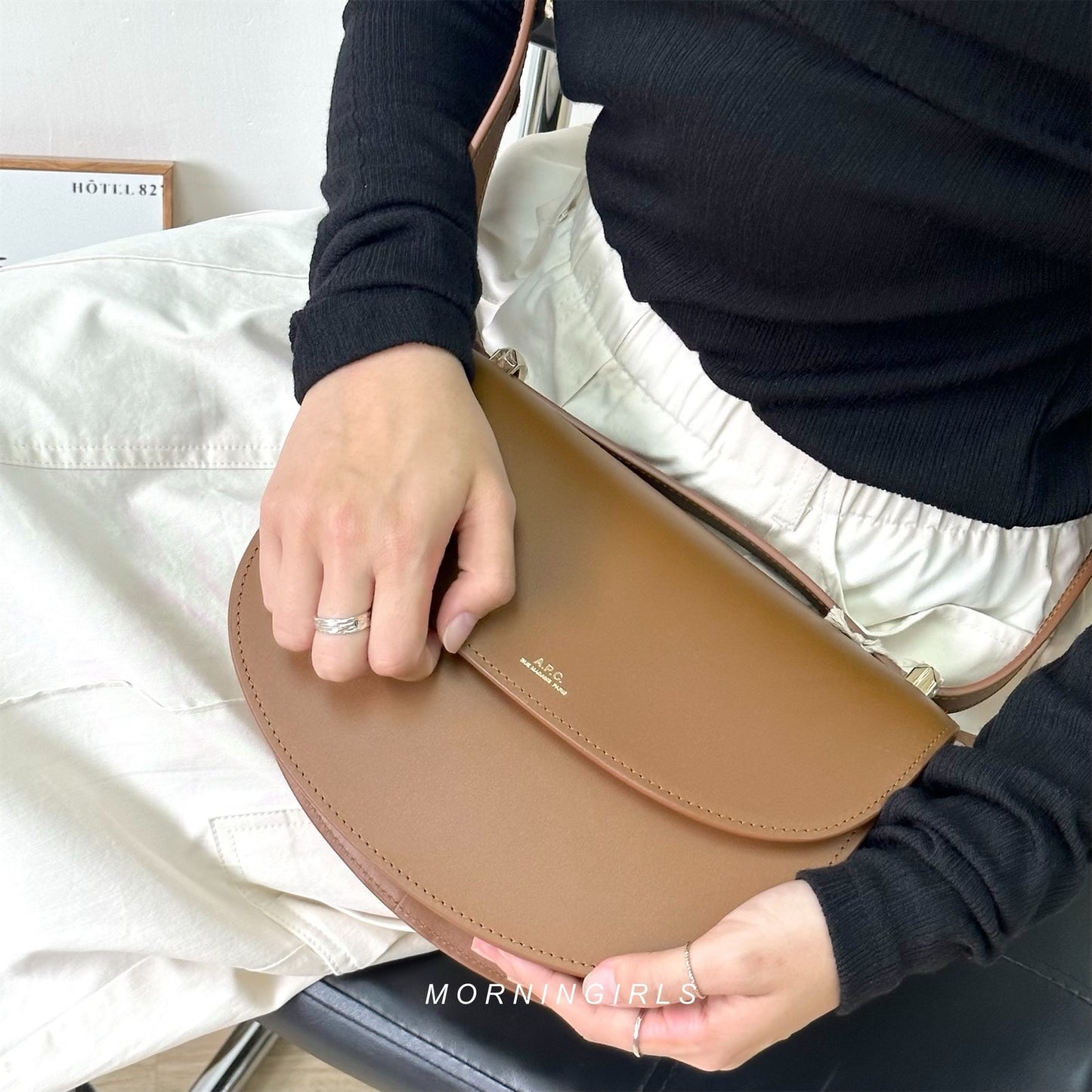 A.P.C. Geneve Bag 馬鞍包 [REGULAR] [復古啡優惠現貨中]