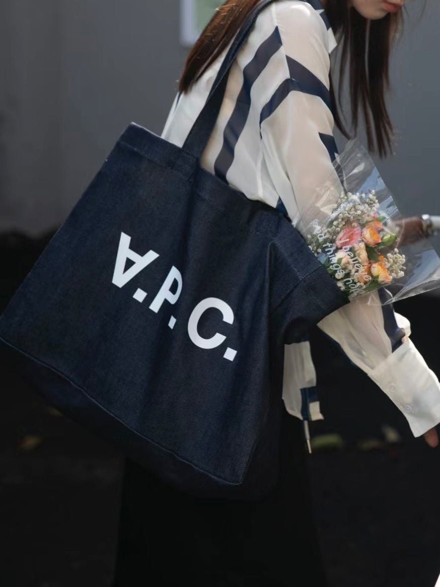 A.P.C. 經典牛仔 Denim Tote Bag [全現貨回歸!]