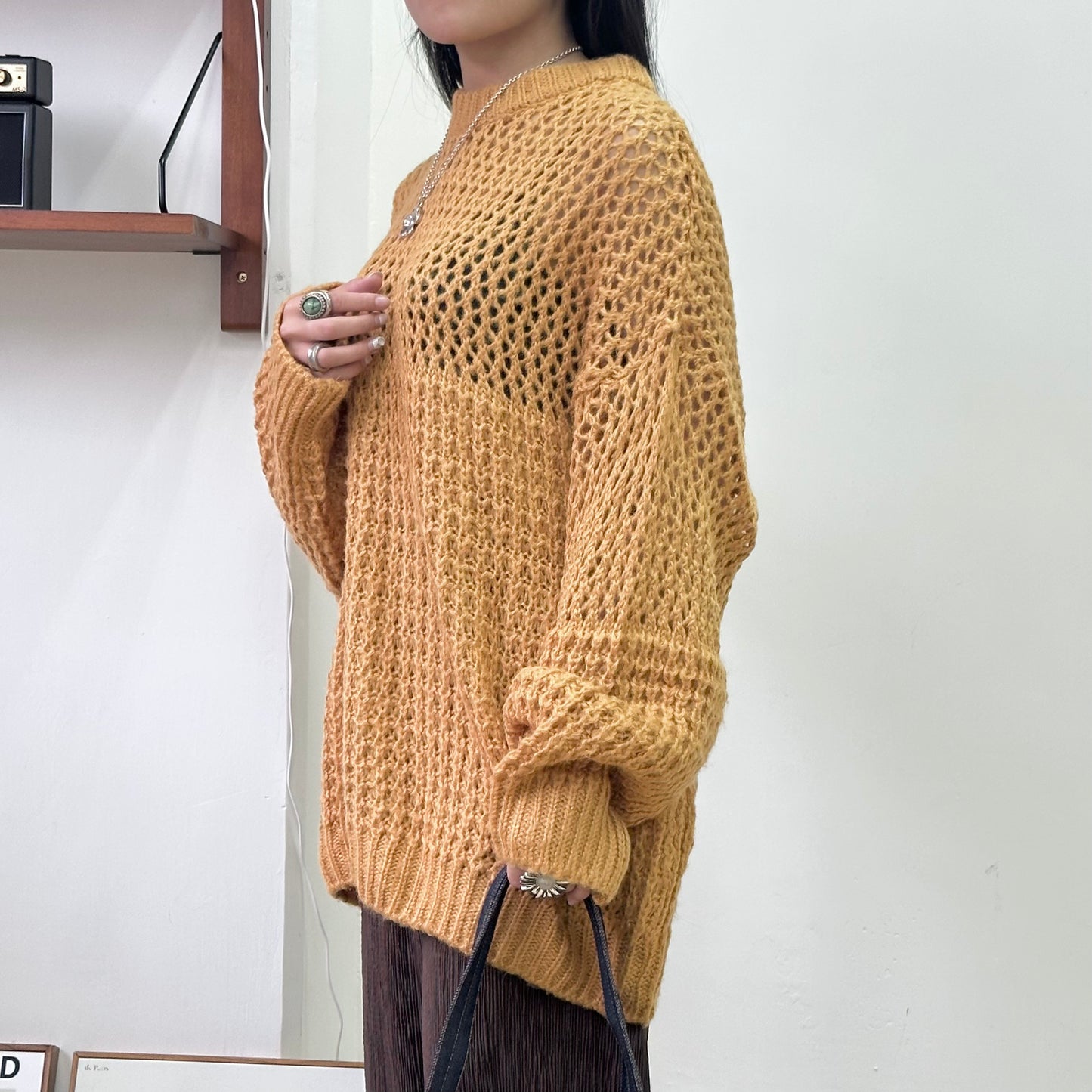 OVERSIZE 洞洞毛衣 3色入 [超熱賣!!]  [門市搬遷清貨限時優惠$169!]