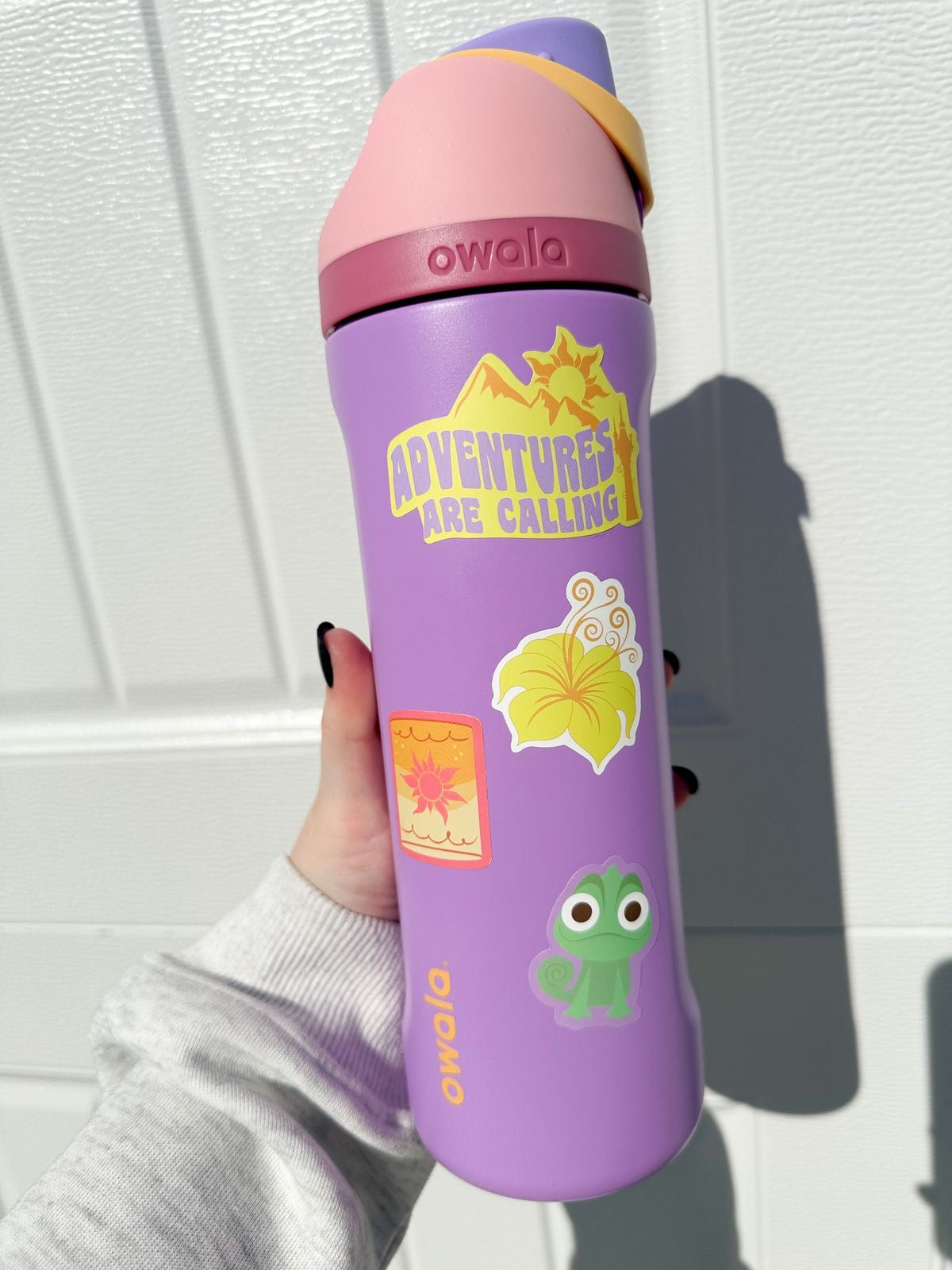 美國 Owala Disney Princess Collection FreeSip隔熱不鏽鋼吸管水瓶 24oz