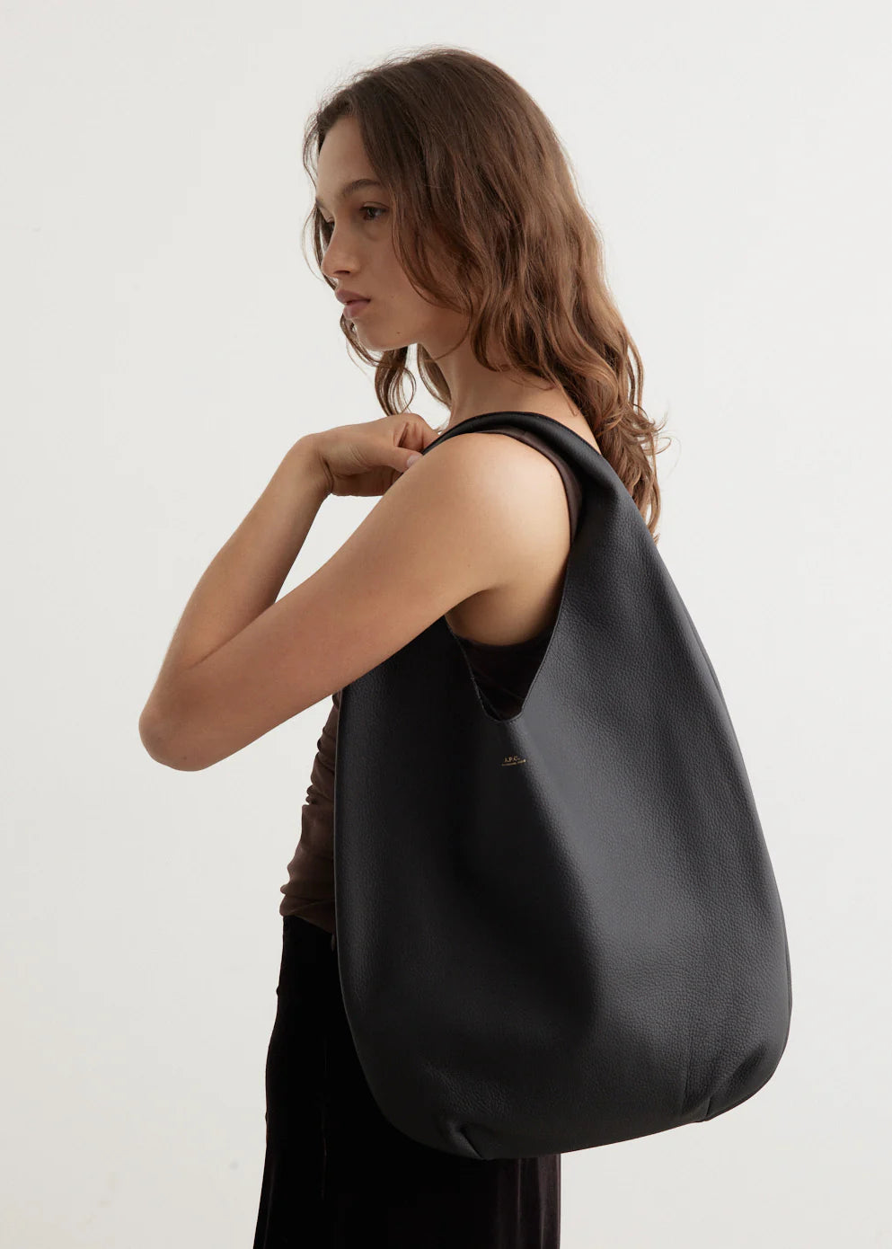 A.P.C. Le Neige Tote Bag 100%真牛皮［多色限時現貨優惠中! 極難補貨!］