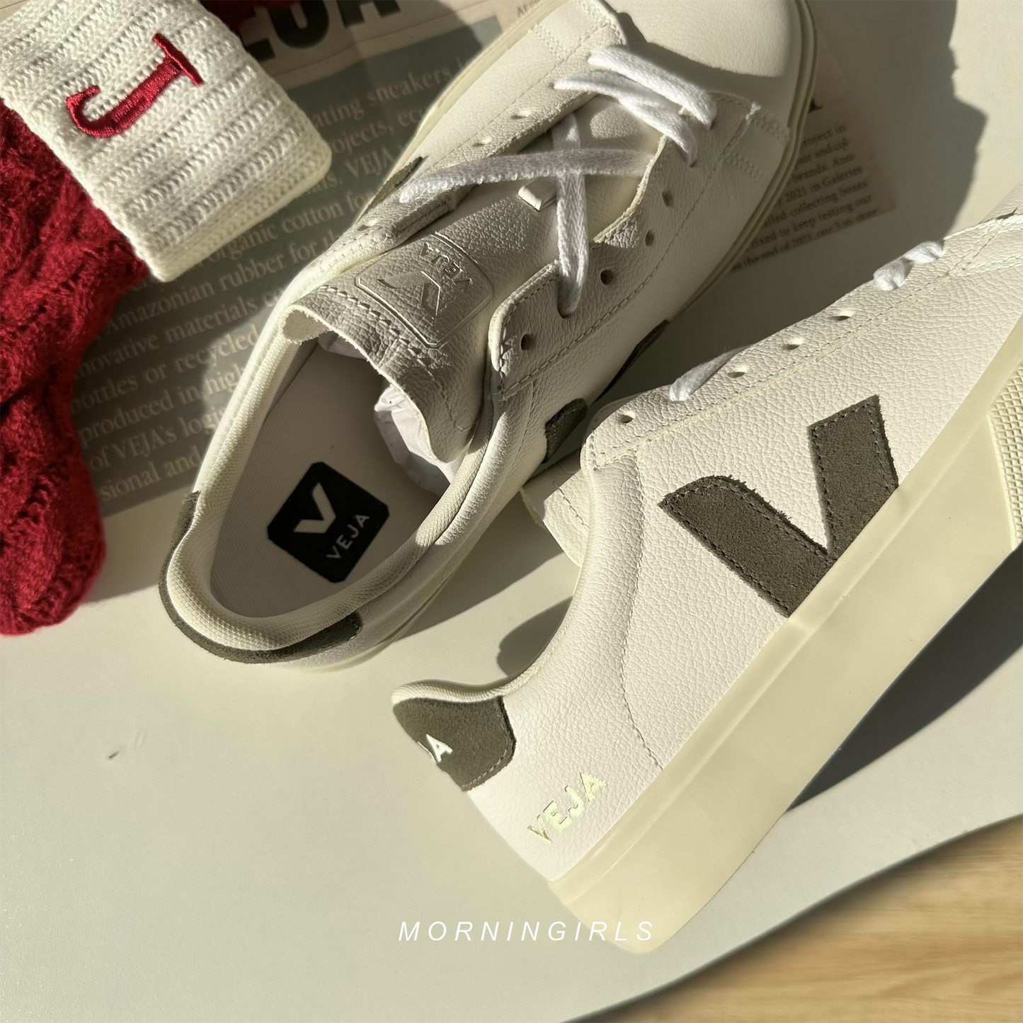 VEJA法國小白鞋 Campo 墨綠日系大地色調［大地色愛好者必選!］