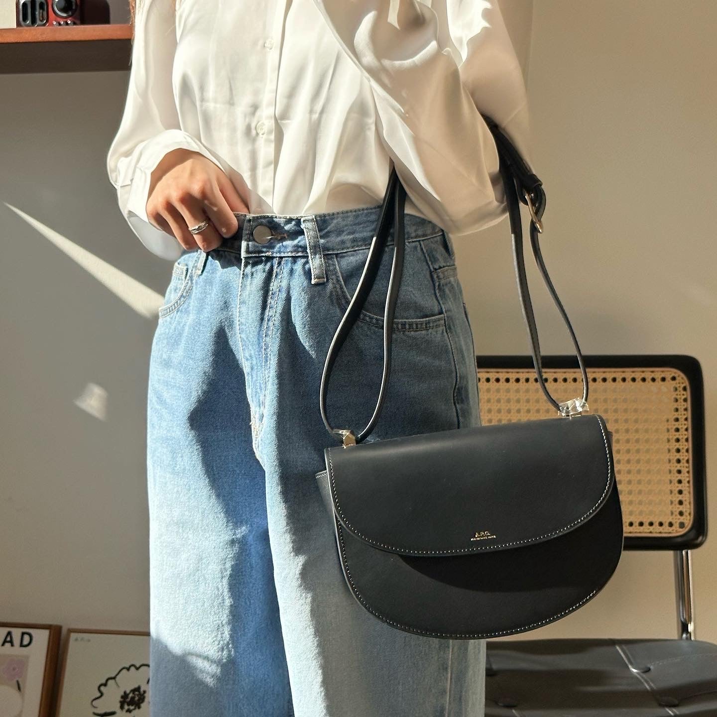 A.P.C. Geneve Bag 馬鞍包 [REGULAR] [復古啡優惠現貨中]