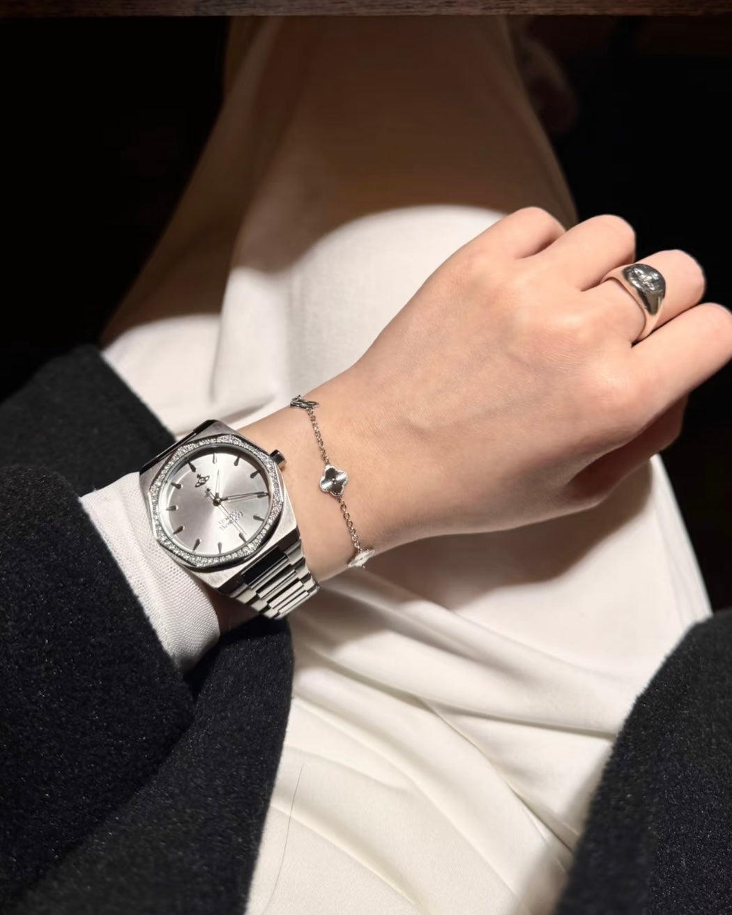 Vivienne Westwood Watch 33mm Moonlight 🌙 [最新上架! 鑲鑽款防水瑞士機芯!]