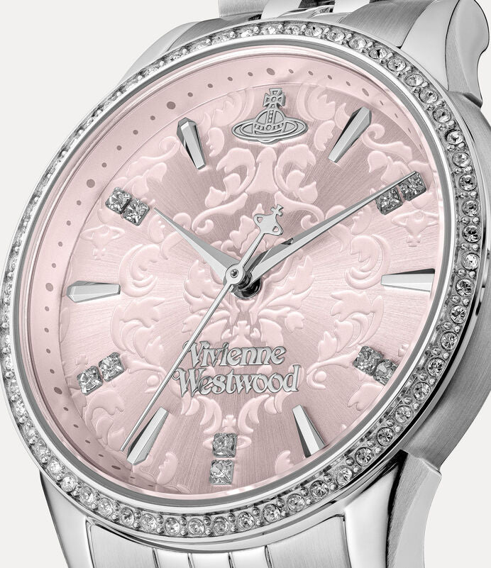 Vivienne Westwood Little Wallace Watch 32mm  [2026最新上架粉鑽浮雕]