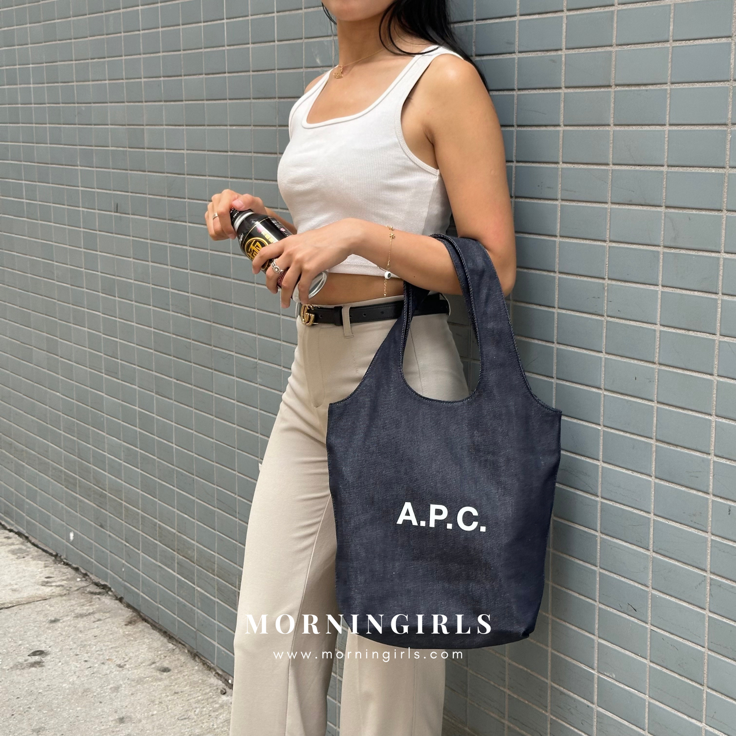 A.P.C. Ninon Tote Bag 最新重磅牛仔布