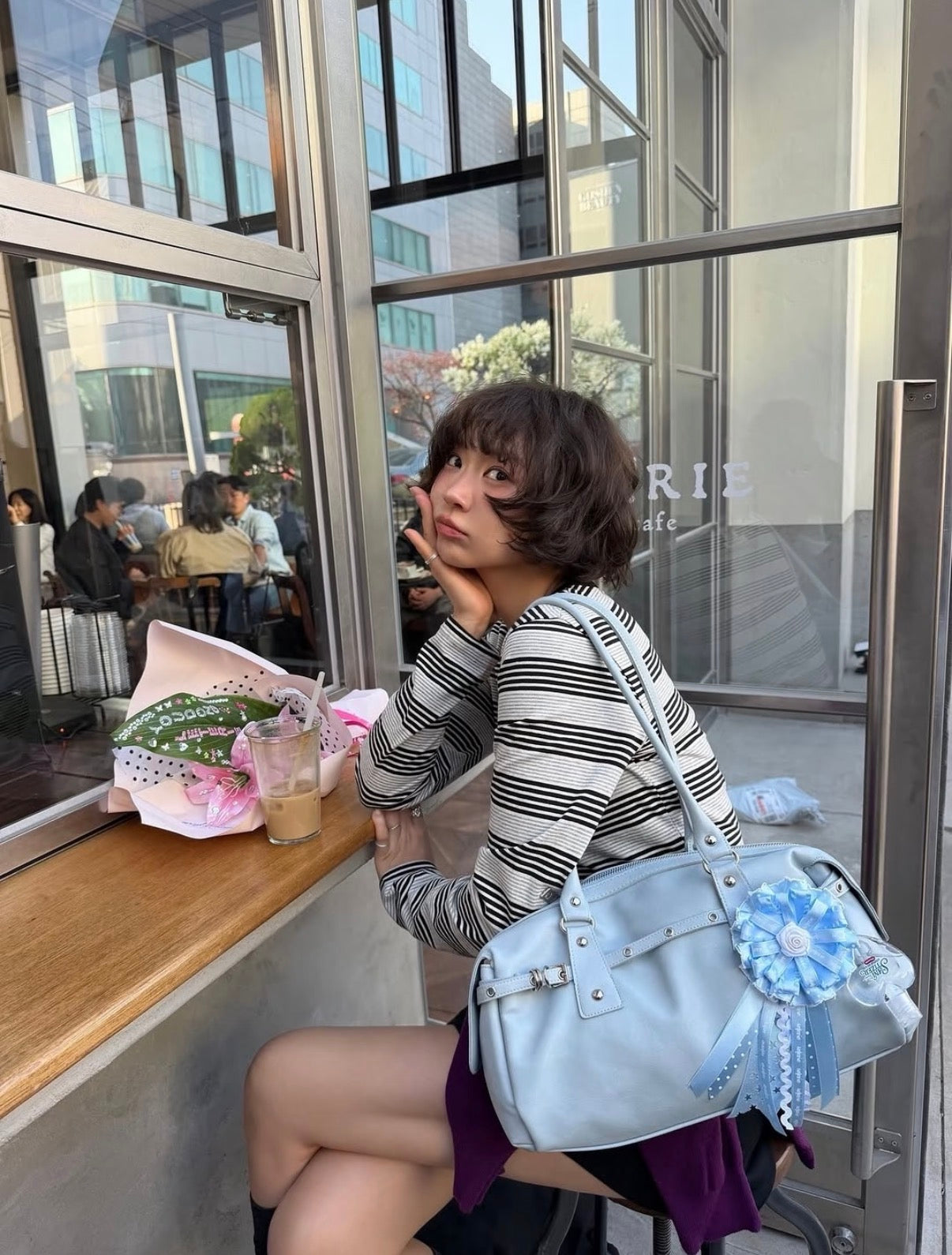 Leterie Belted Sera Bag 韓國選物🇰🇷腰帶水手袋［Made In Korea🇰🇷優雅復古風格 夏日感超高!］
