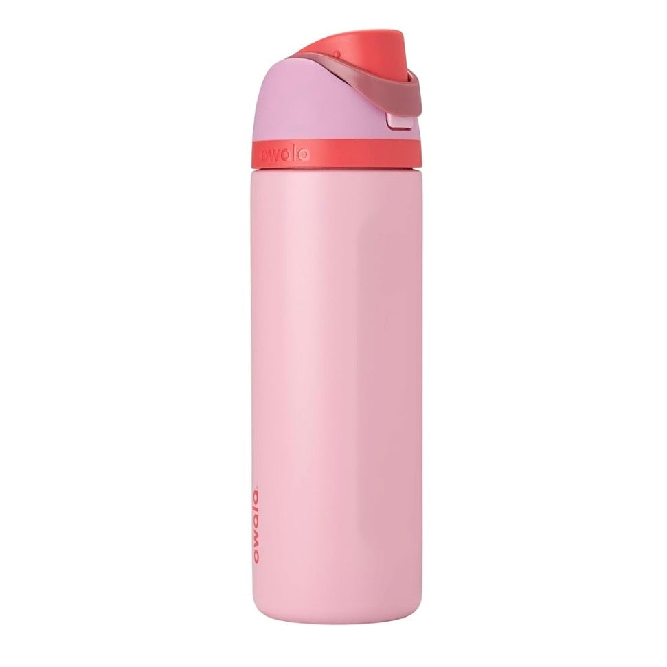 美國Owala FreeSip隔熱不鏽鋼吸管水瓶 24oz