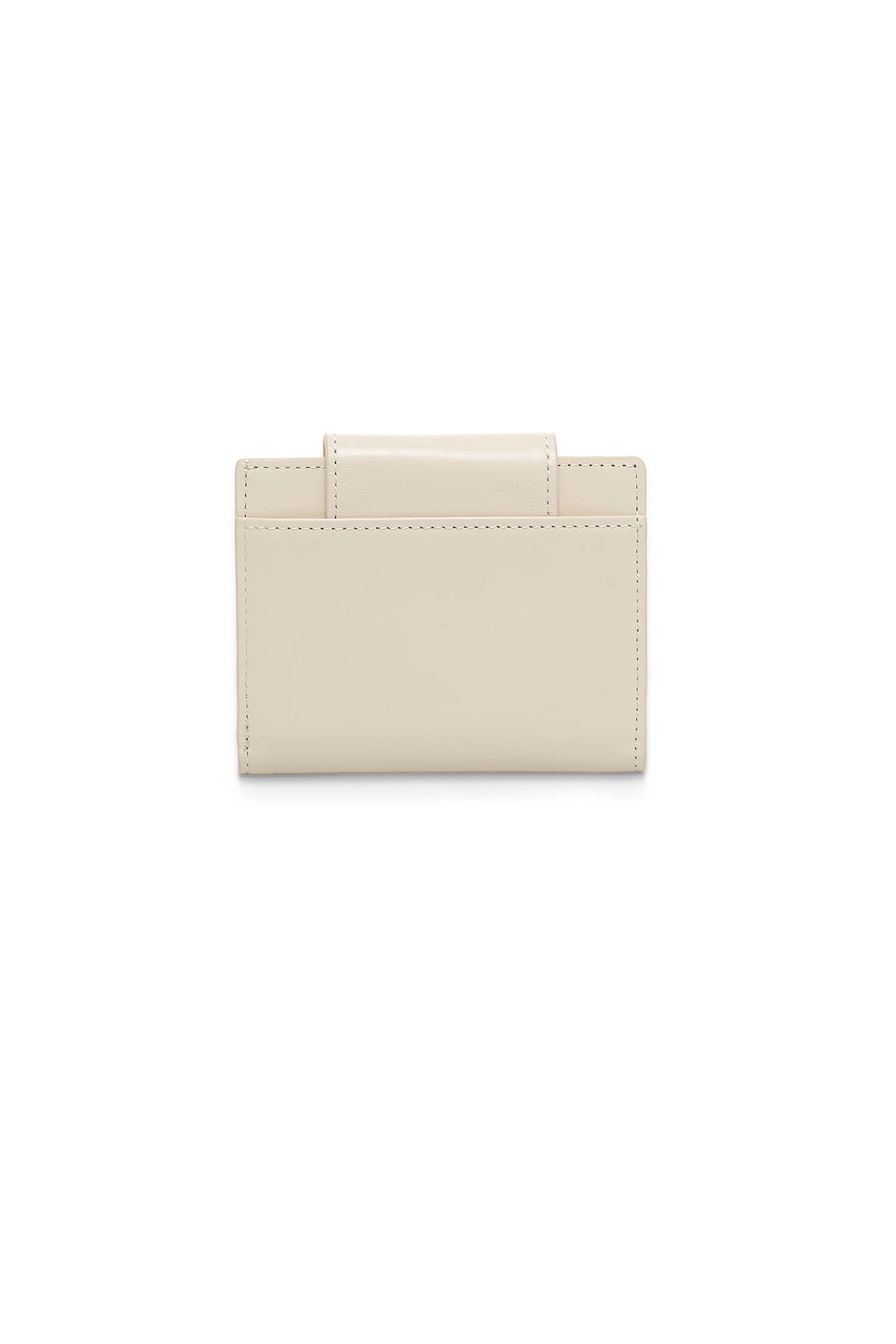 最新韓國選物🇰🇷 Matin Kim Matin Arch Ring Flap Wallet 金屬蓋扣小銀包［經典標誌鐵牌 圓扣個性！］