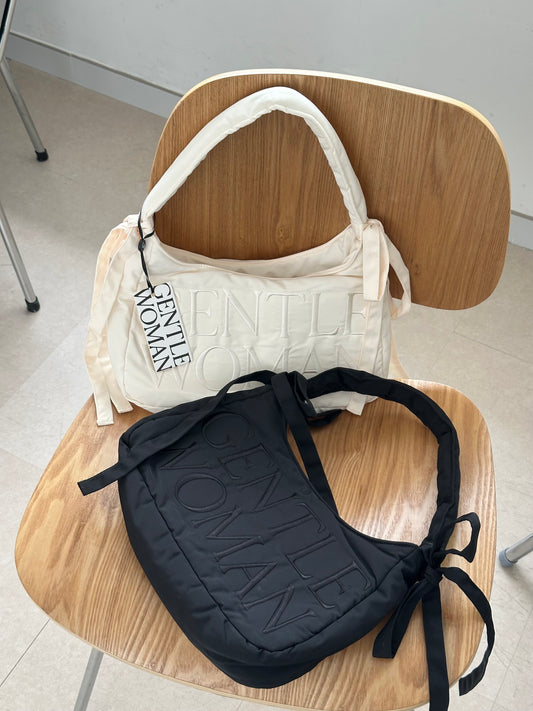 Gentlewoman Ribbon Hobo bag ［小可愛蝴蝶結］