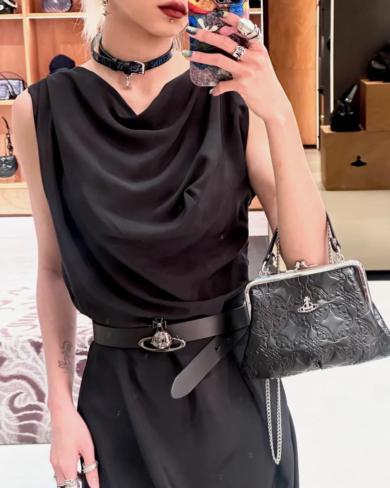 Vivienne Westwood Granny Frame Purse 經典餃子袋 超美土星壓紋Monogram [SS25最新上架!]