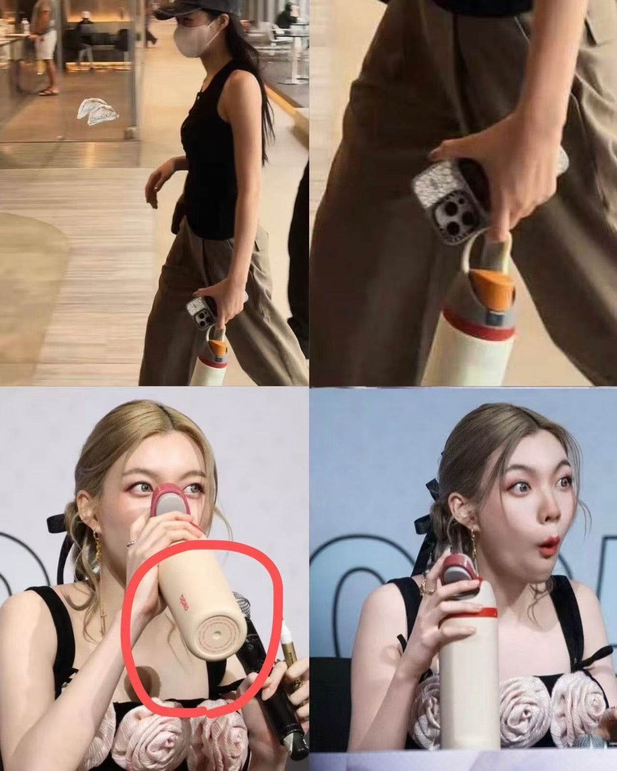 美國Owala FreeSip隔熱不鏽鋼吸管水瓶 24oz