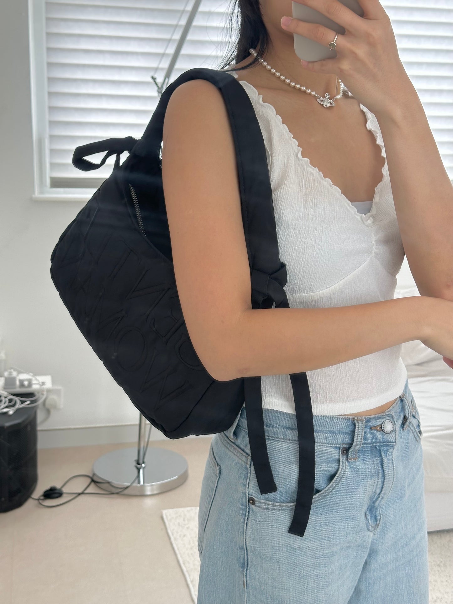 Gentlewoman Ribbon Hobo bag ［小可愛蝴蝶結］