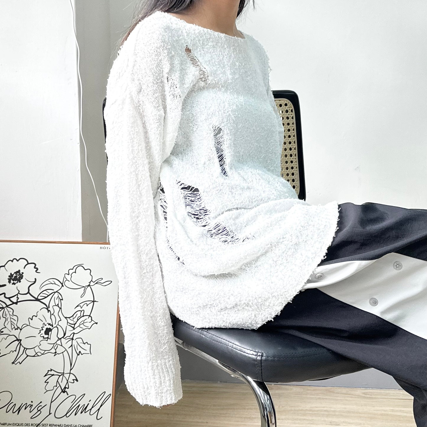 Irregular Knitted Long Top [門市搬遷清貨限時優惠$149!]