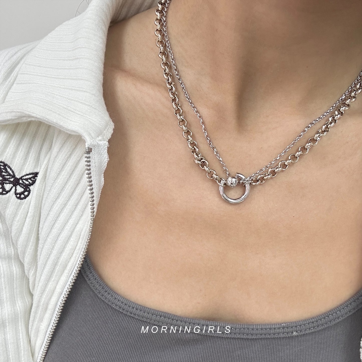 Justine Clenquet 法國飾物 - Gold Danny Necklace［限量現貨優惠!］