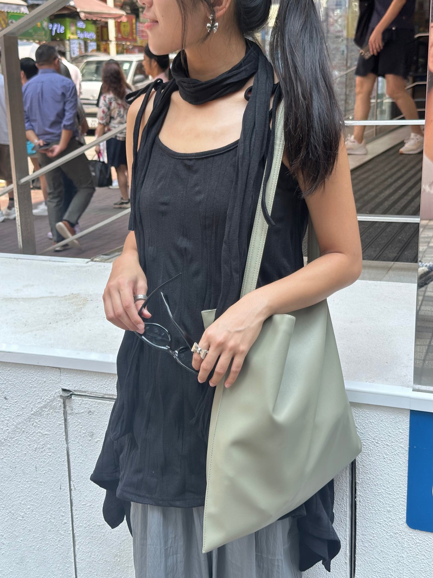 [KROP001] Wrinkled Sleeveless OPS［連頸帶 超推介!］