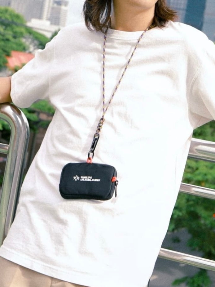 Hamblepie 泰國自家品牌 - Happy Galaxy Coins Bag with Adjustable Strap