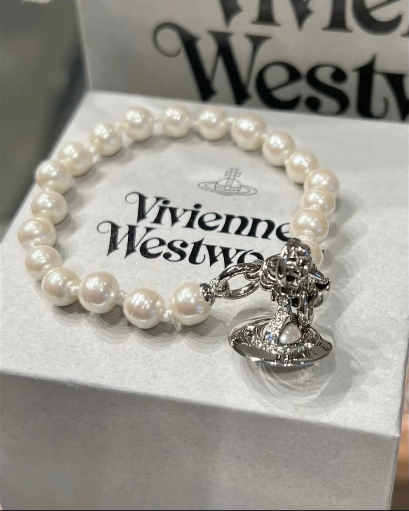 Vivienne Westwood Aleksa Pearl Bracelet 巴洛克珍珠 [銀色少量現貨中! 最新上架!]