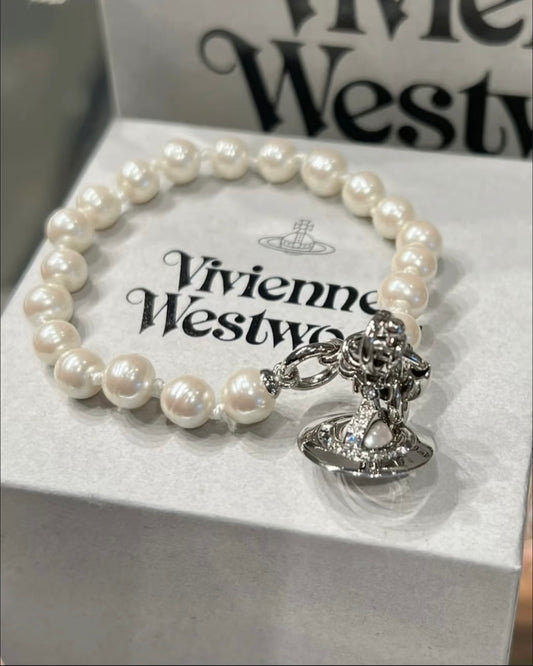 Vivienne Westwood Aleksa Pearl Bracelet 巴洛克珍珠 [銀色少量現貨中! 最新上架!]