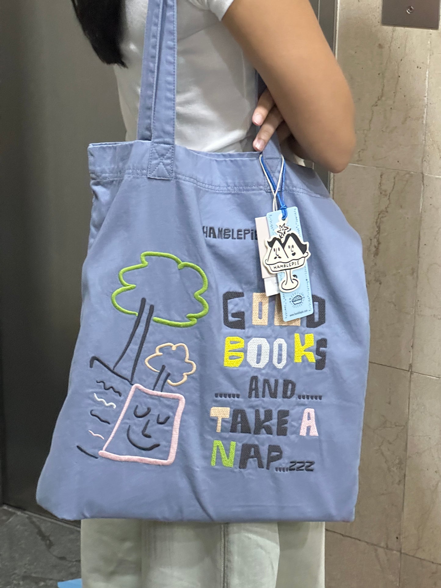 Hamblepie 泰國自家品牌 - Good Books Tote Bag