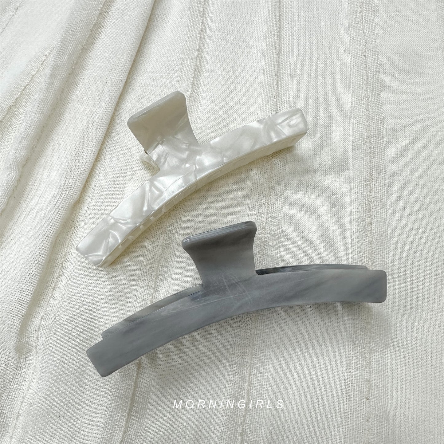 KOREA 啞面雲石髮夾