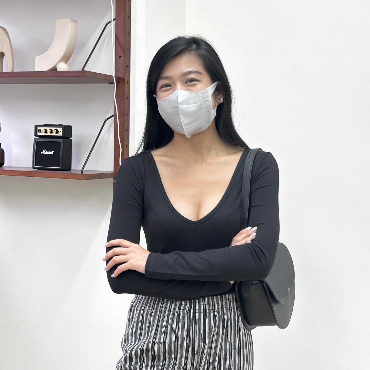 Sexy Deep V Cotton Tee [可前後穿著!!]