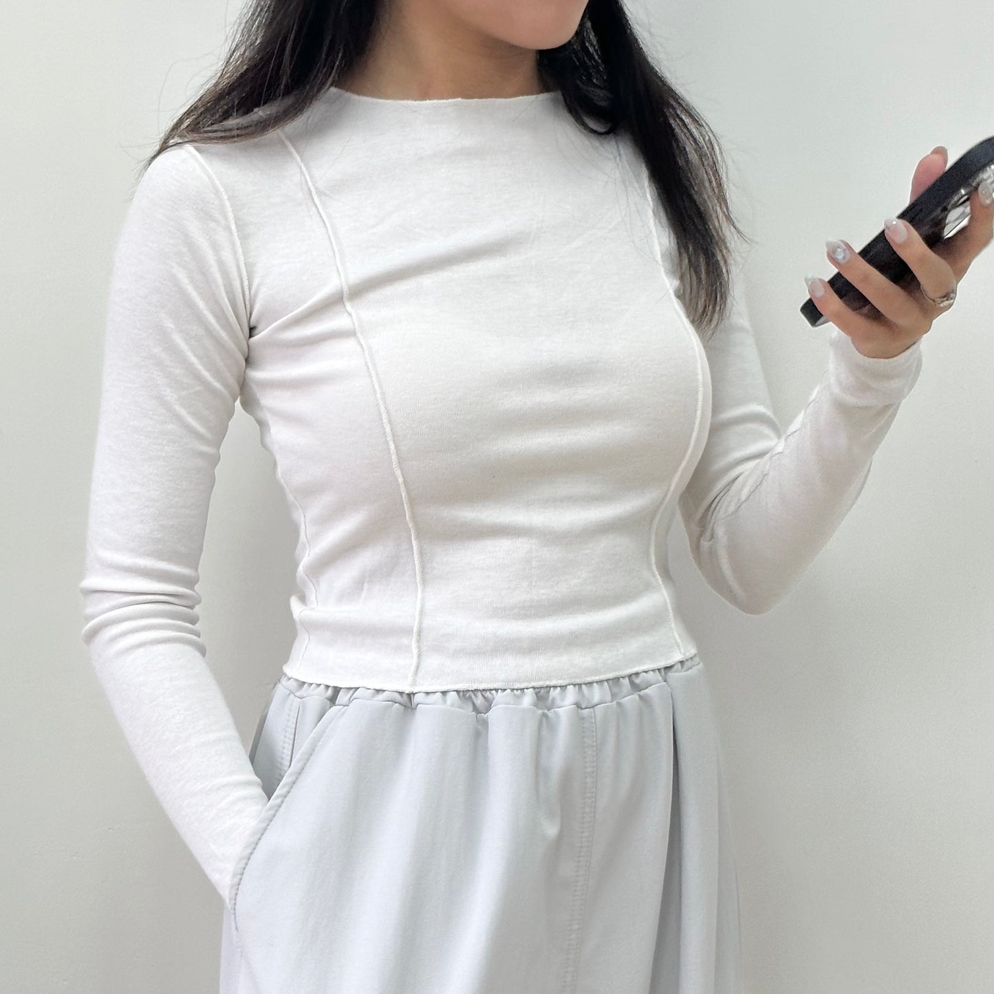 Softy Bone Cropped Top [超親膚 !!! 勁好襯 推薦] [門市搬遷清貨限時優惠$69!]