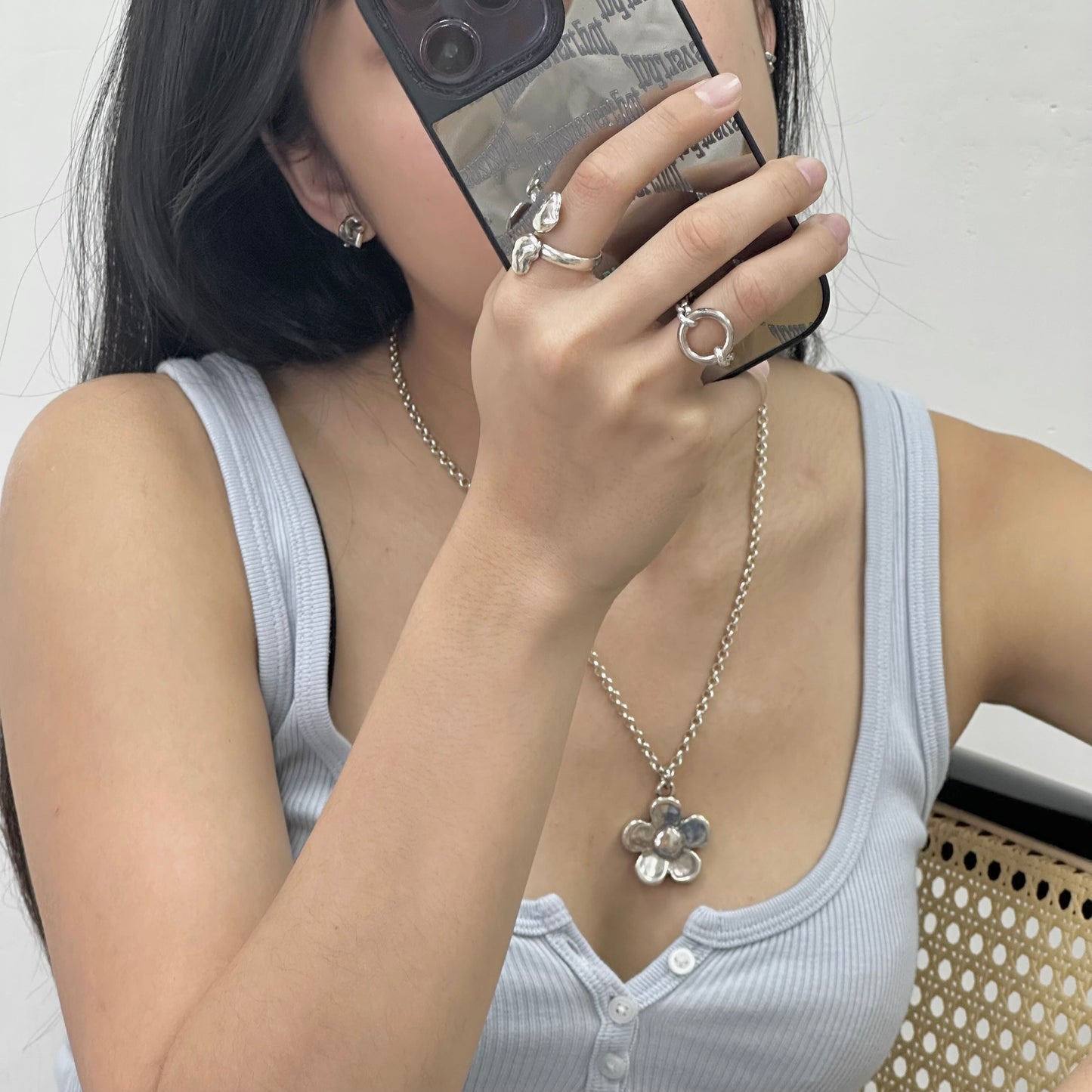 Otro Accesorio 西班牙手工飾物 - Flower Necklace 花花頸鏈