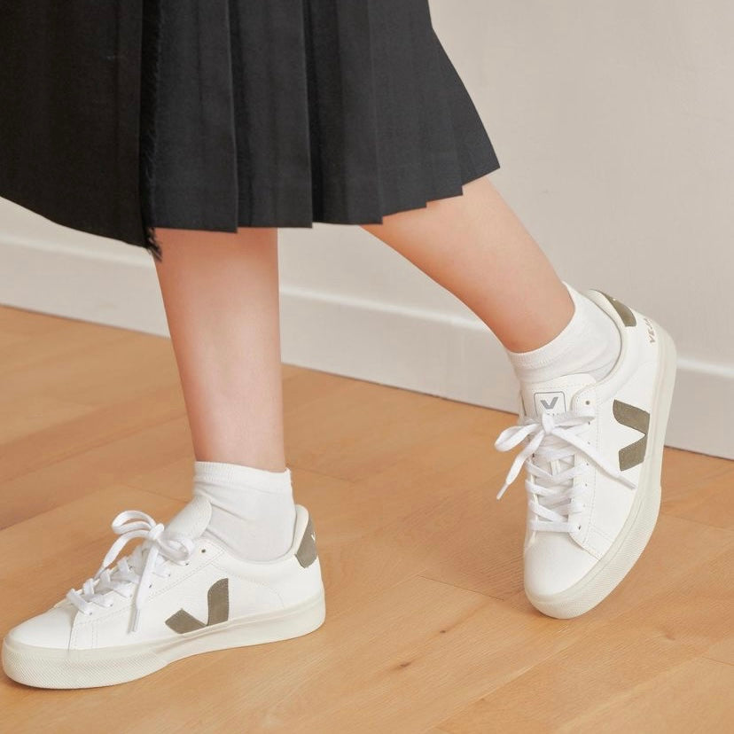 VEJA法國小白鞋 Campo 墨綠日系大地色調［大地色愛好者必選!］