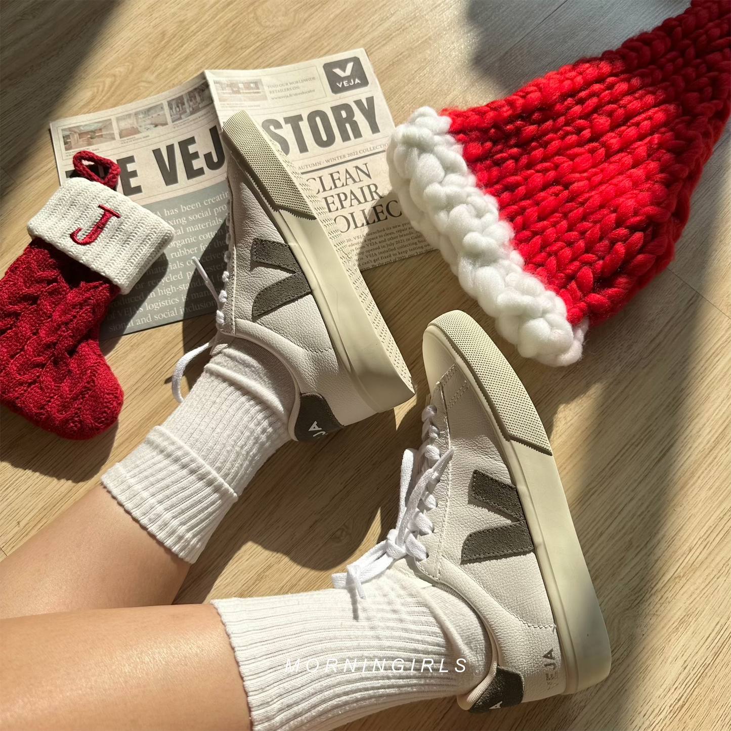 VEJA法國小白鞋 Campo 墨綠日系大地色調［大地色愛好者必選!］