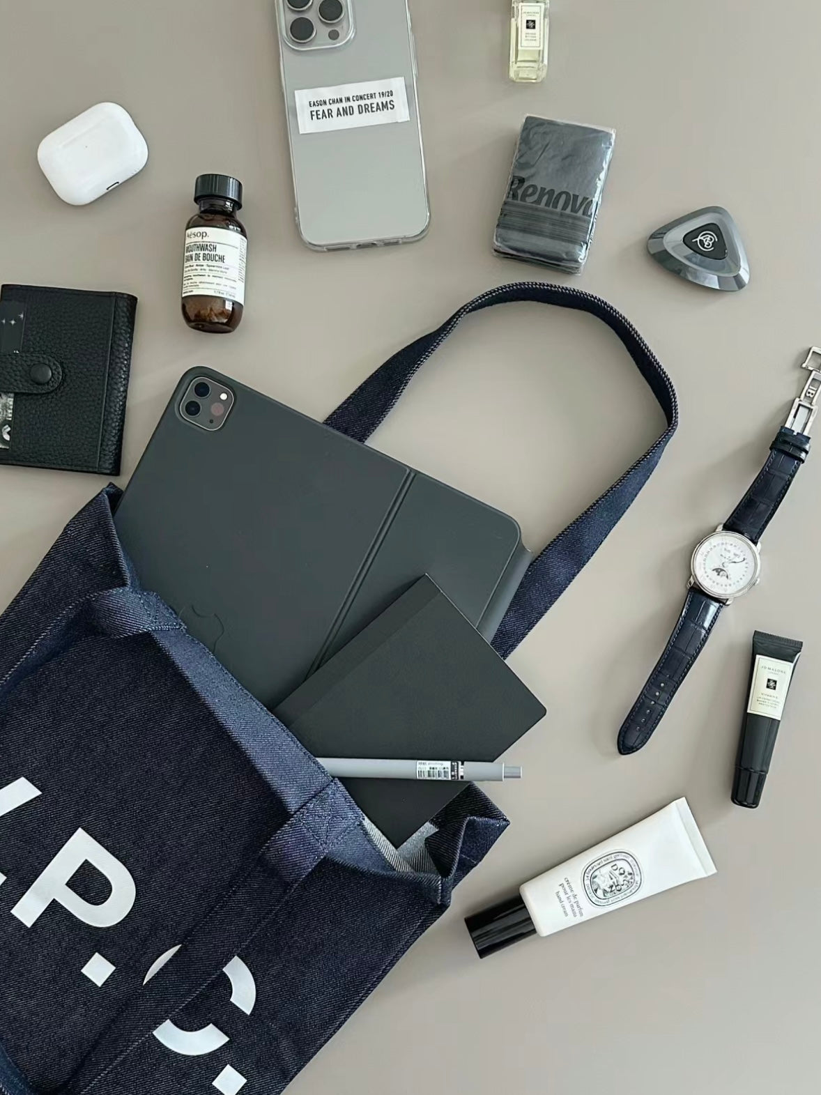 A.P.C. 經典牛仔 Denim Tote Bag [全現貨回歸!]