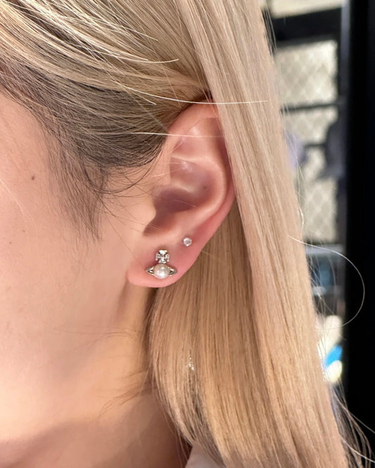 Vivienne Westwood Balbina Earrings 小珍珠耳環 [雙11折上折Jaden同款 可放耳骨]