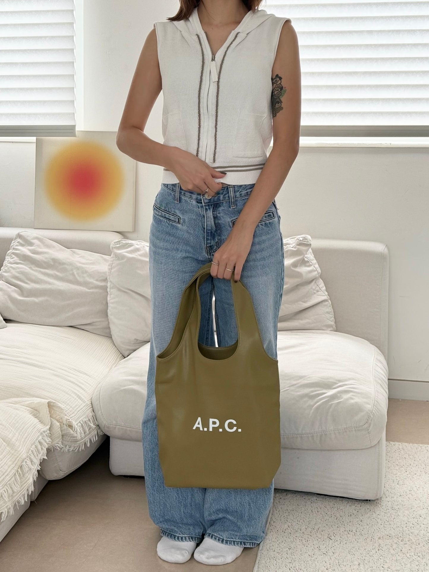 A.P.C. Ninon Tote Bag［銷量冠軍! 秋冬季限定顏色最新上架!］