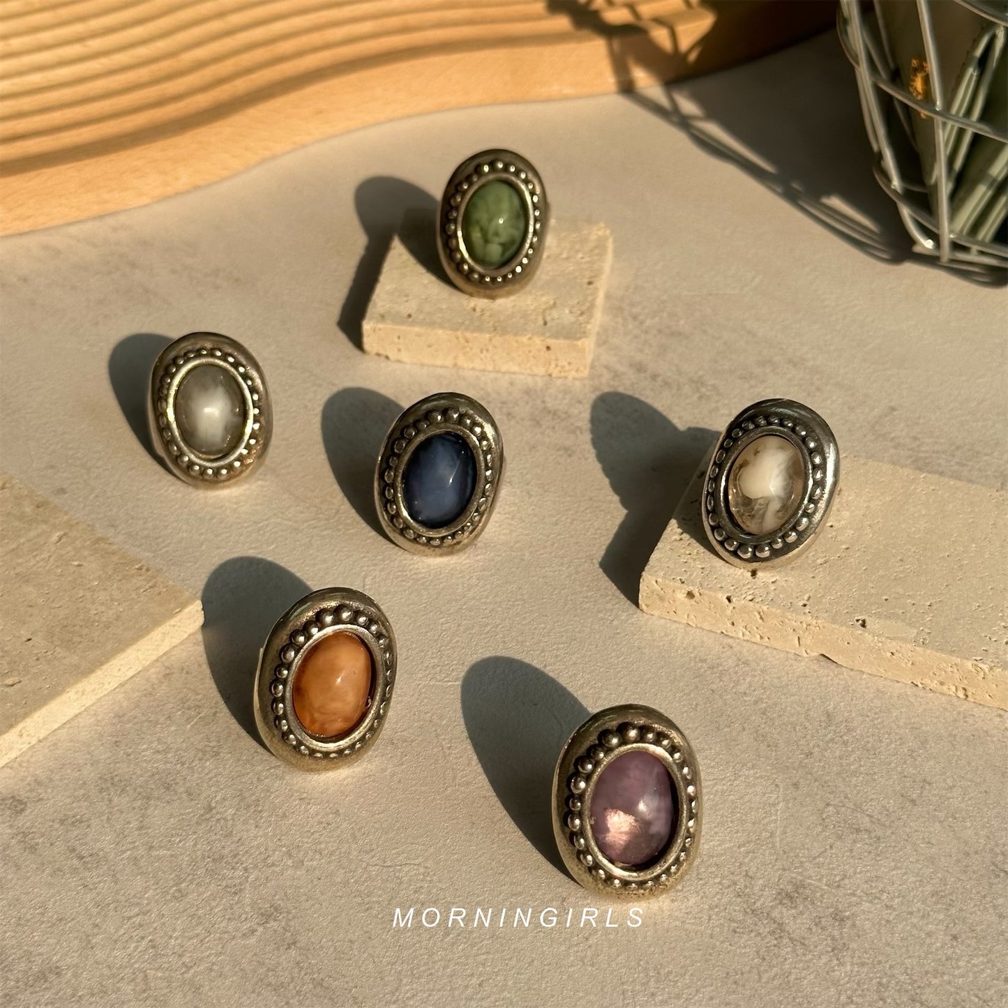 Otro Accesorio 西班牙手工飾物 - Oval Ring [小手指推薦]