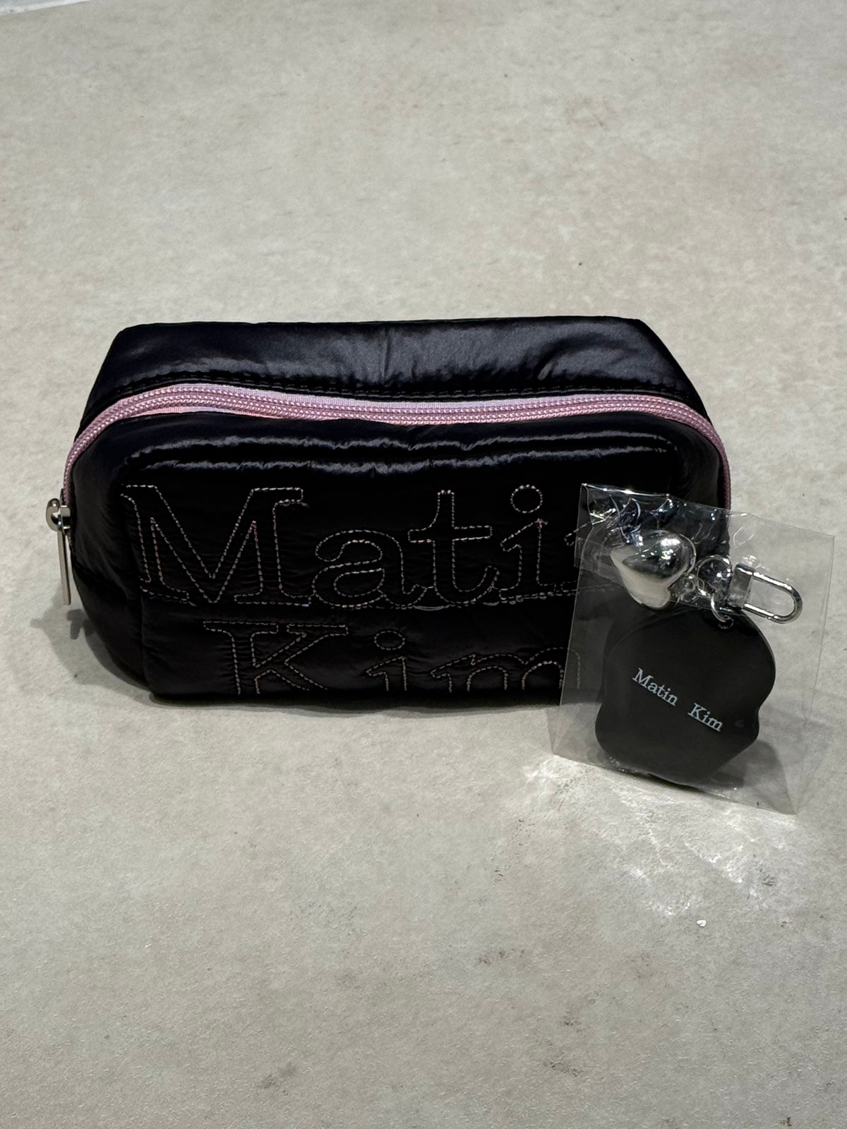 最新韓國選物🇰🇷 Matin Kim Mirror Keyring Makeup Bag 化裝筆袋［附送鏡子鎖匙扣！！］