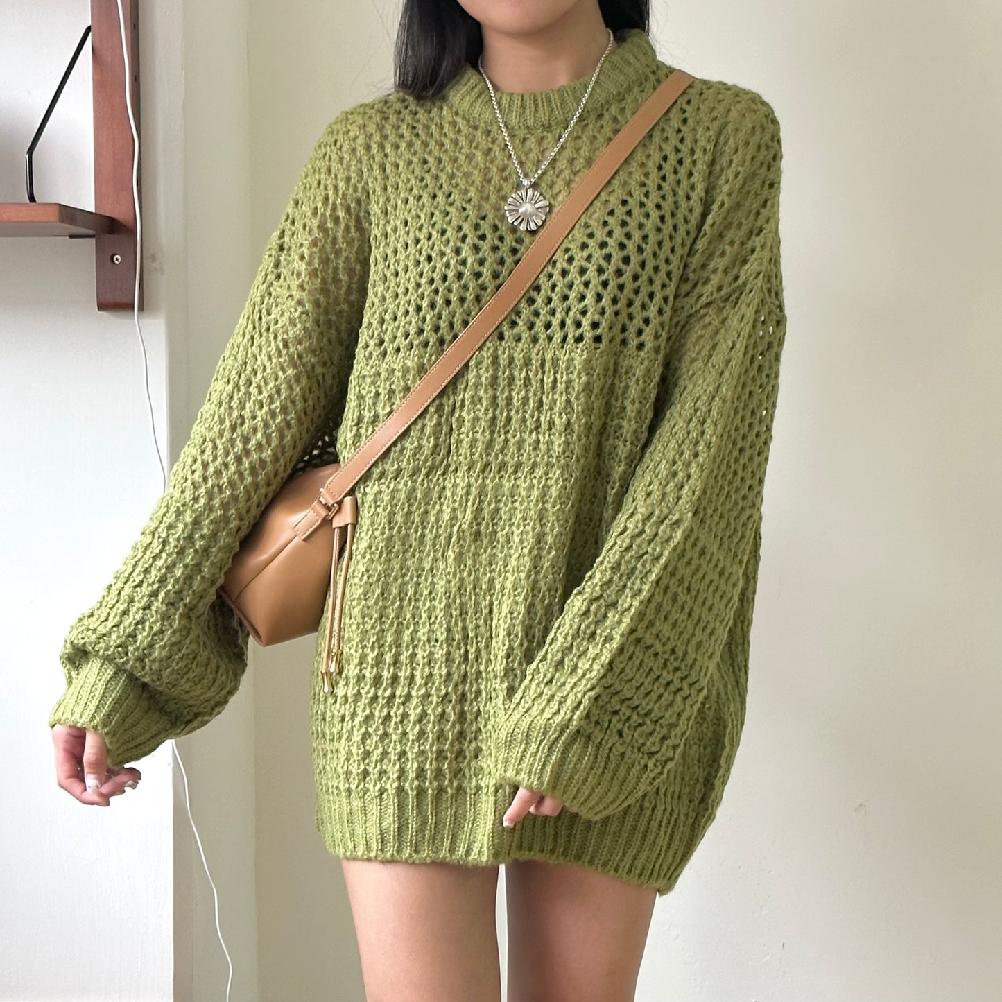 OVERSIZE 洞洞毛衣 3色入 [超熱賣!!]  [門市搬遷清貨限時優惠$169!]