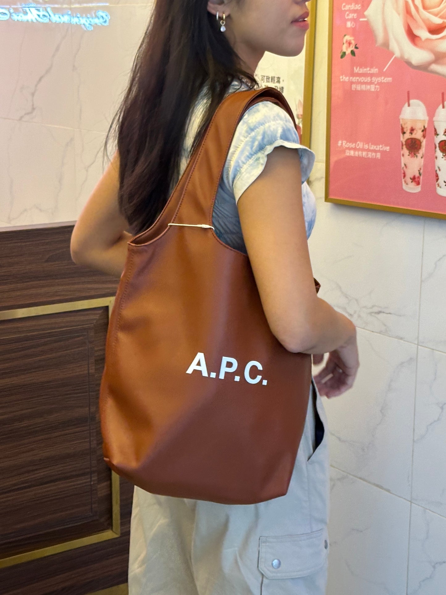 A.P.C. Ninon Tote Bag [SMALL] [可放A4尺寸!]
