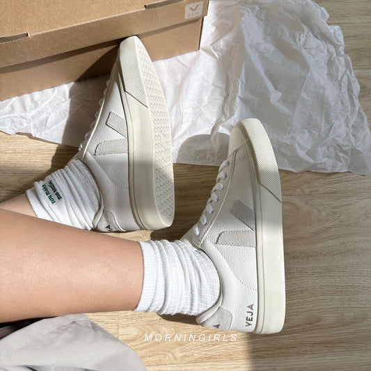 VEJA法國小白鞋 Campo 淺灰白［最熱賣!］