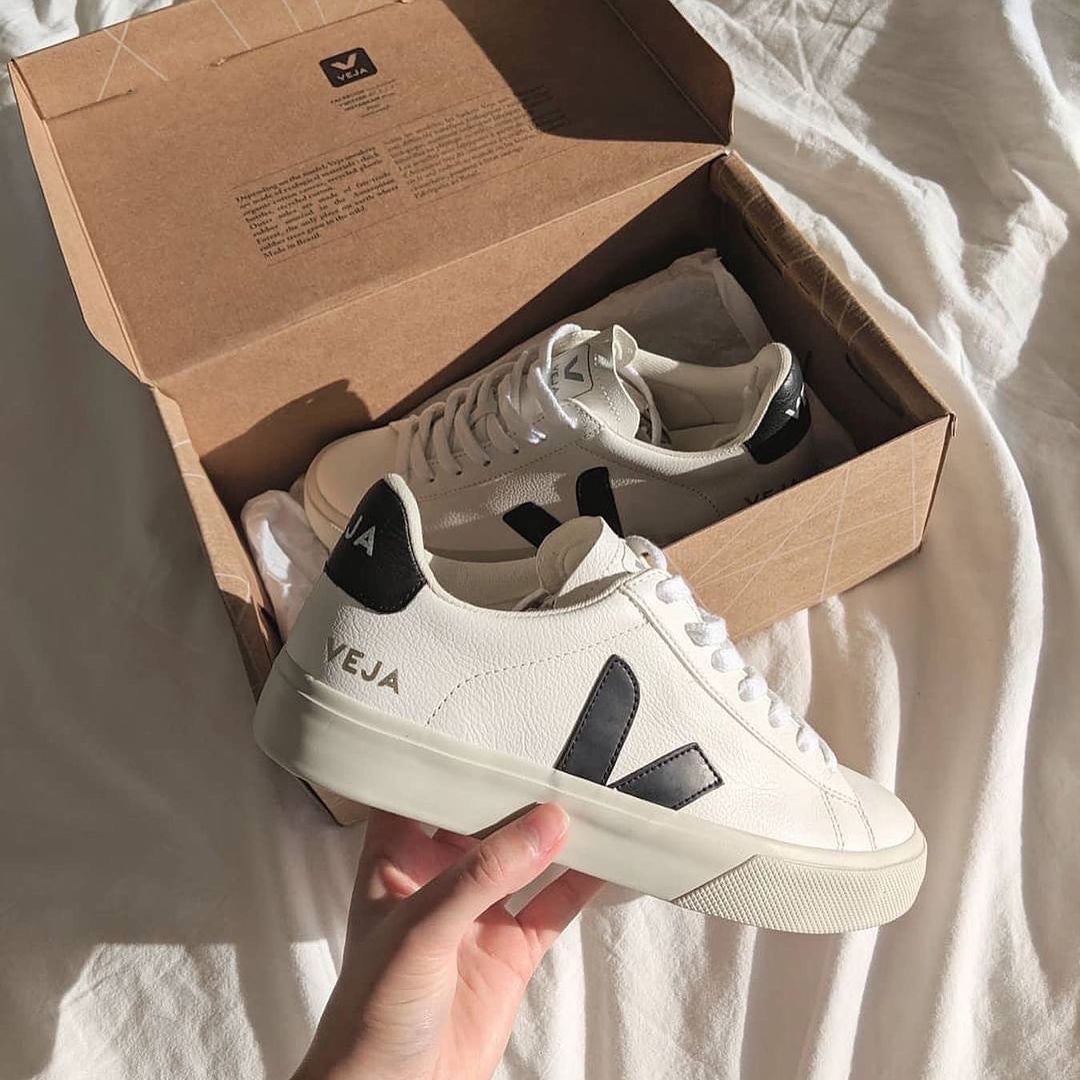 VEJA法國小白鞋 Campo 黑色