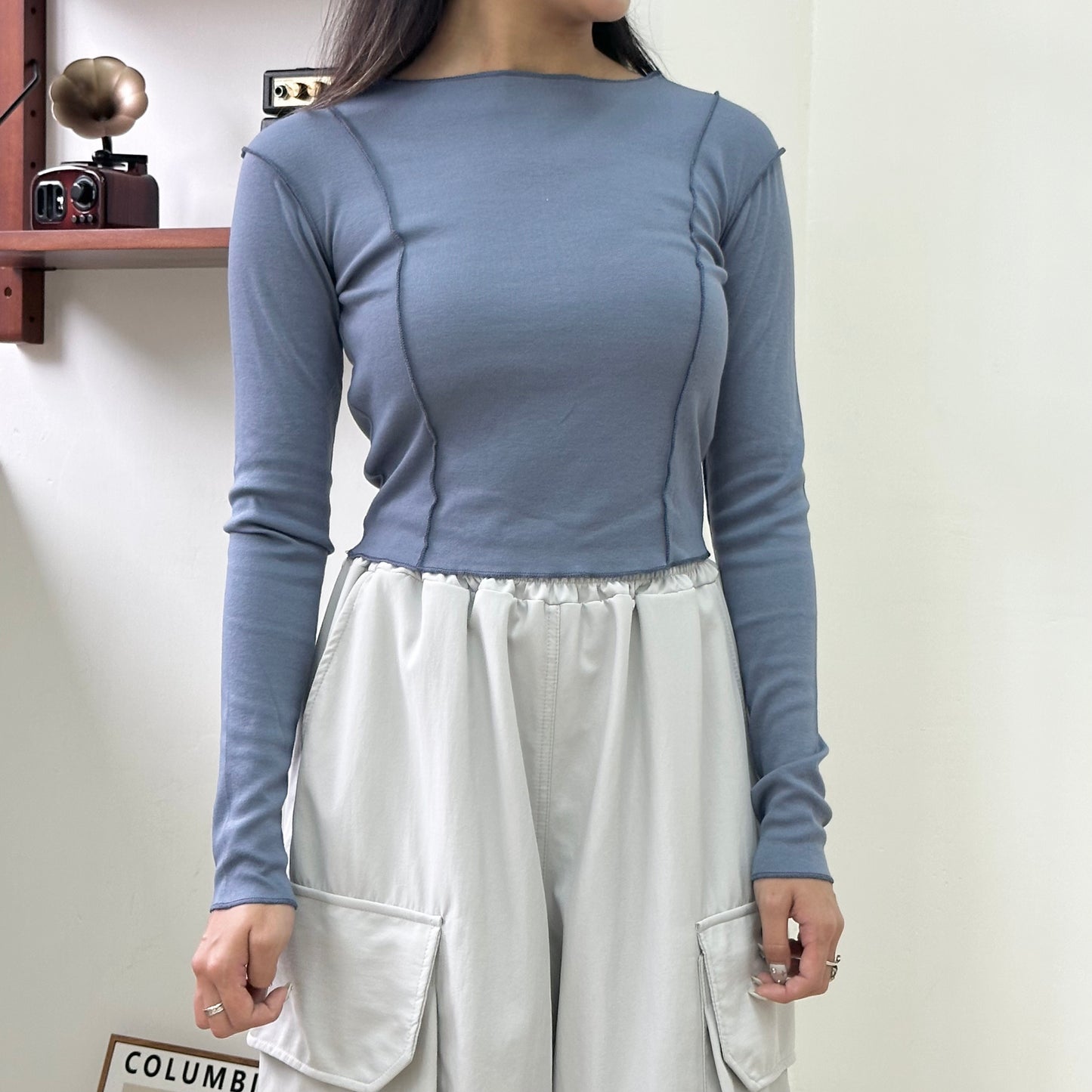 Softy Bone Cropped Top [超親膚 !!! 勁好襯 推薦] [門市搬遷清貨限時優惠$69!]