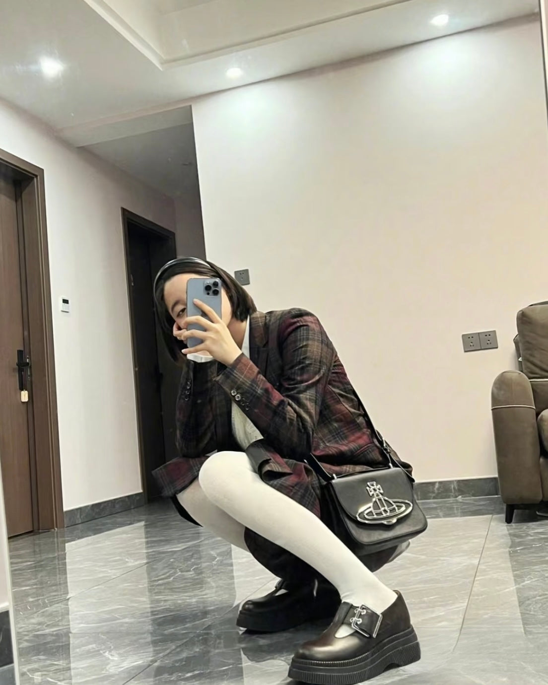 Vivienne Westwood Linda Bag [大ORB LOGO! BLACK FRIDAY折上折 直減$1000! 側孭或斜孭兩用!］