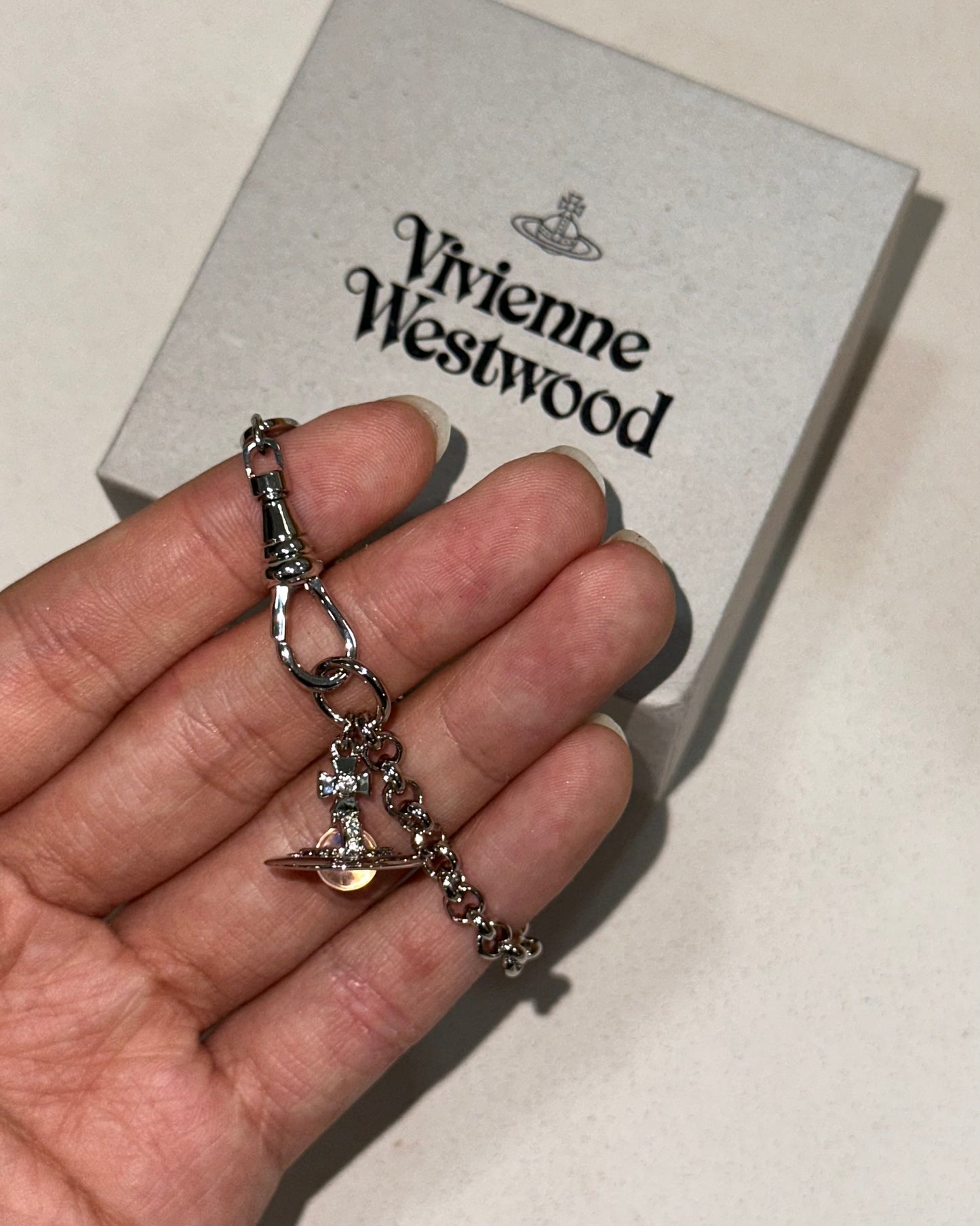 Vivienne Westwood Orb Pendant Crystal Bracelet 星球手鏈 [限定幻彩上架!]￼￼