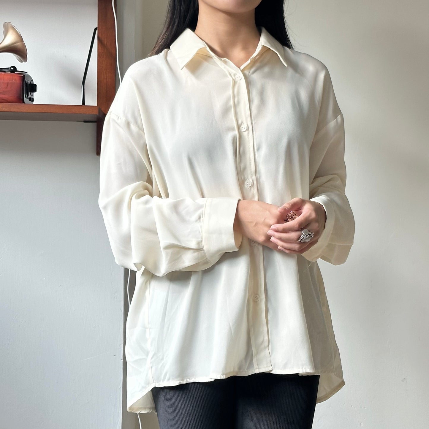 雪紡後綁結小性感恤衫 [超仙氣!!]