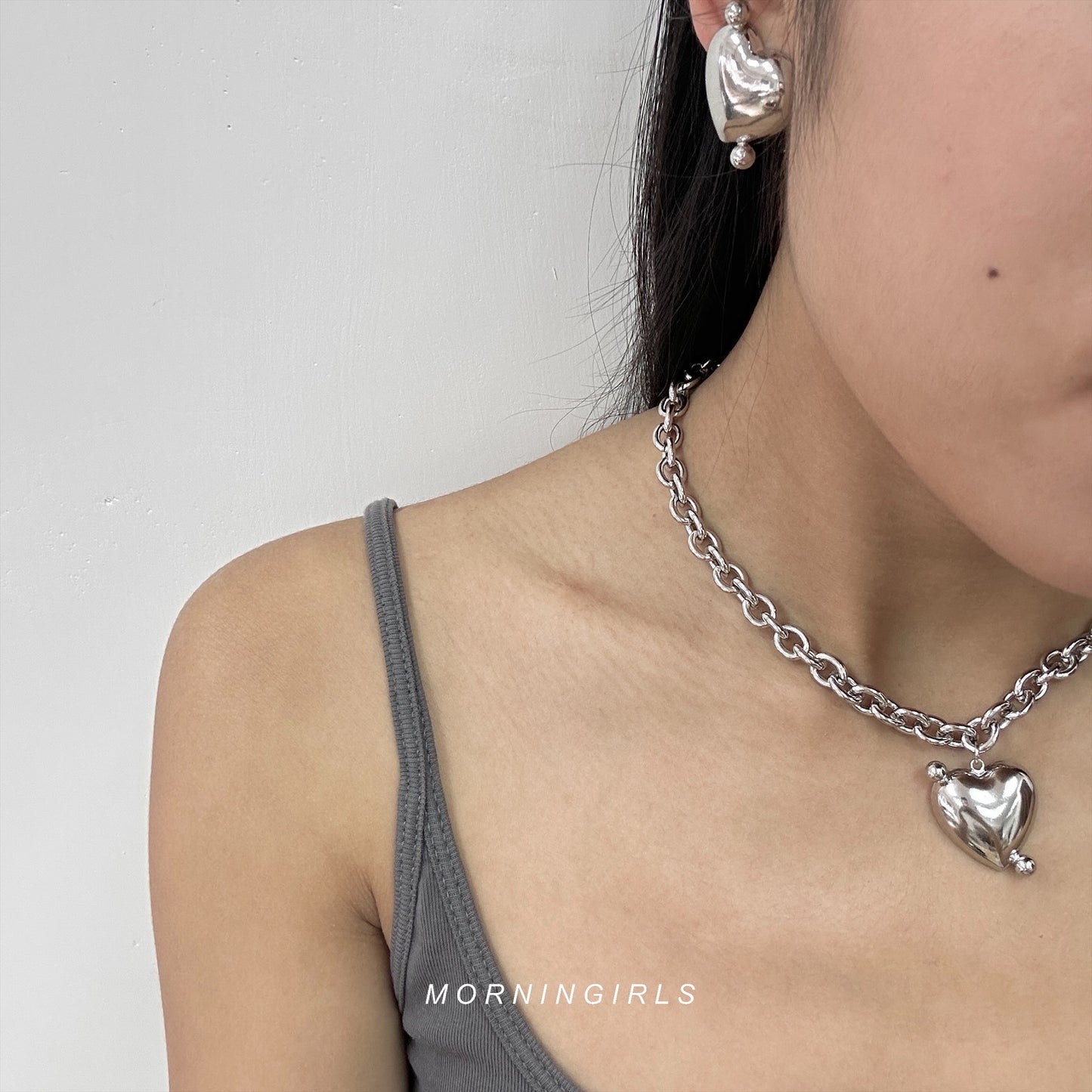 Justine Clenquet 法國飾物 - Silver Sasha Necklace［ON SALE!］