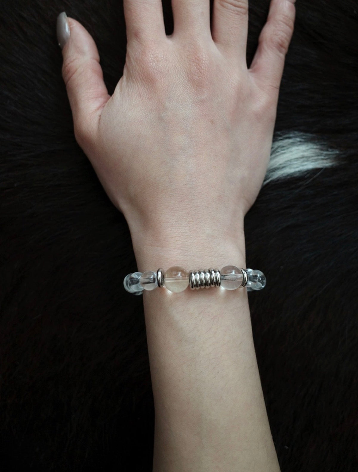 韓國選物🇰🇷Dazzling Club Clear Quartz Bracelet 透明石英手鏈