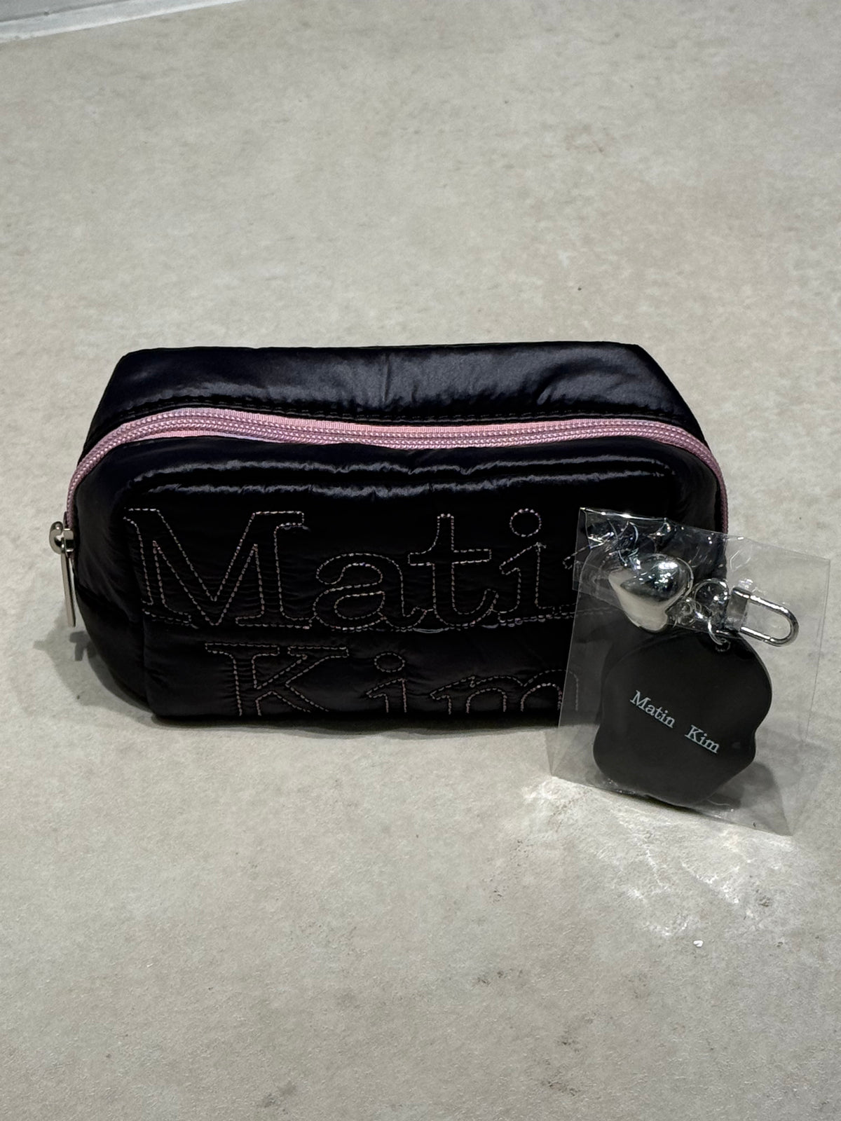 最新韓國選物🇰🇷 Matin Kim Mirror Keyring Makeup Bag 化裝筆袋［附送鏡子鎖匙扣！！］