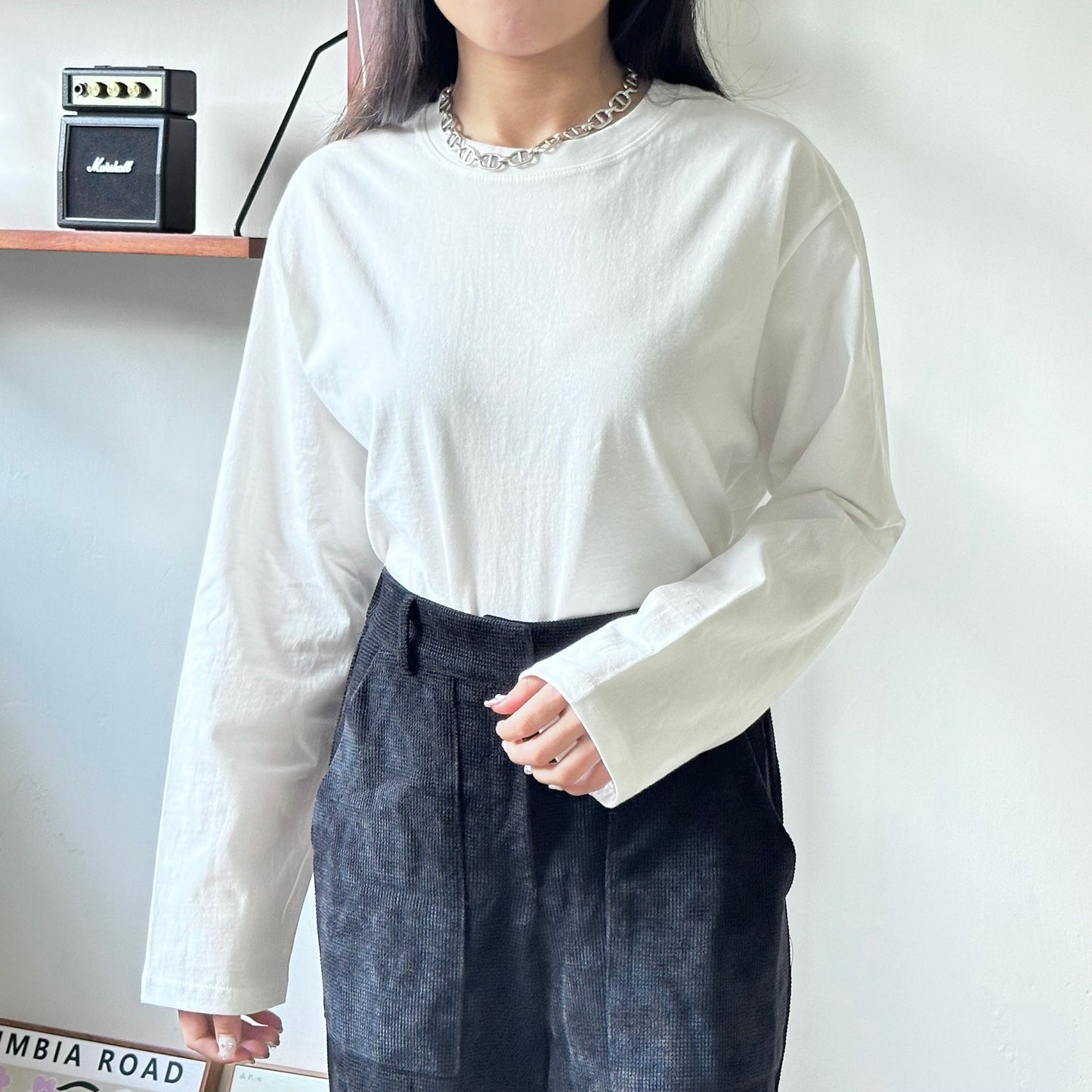 後開叉寬鬆BASIC TEE [門市搬遷清貨限時優惠$99!]