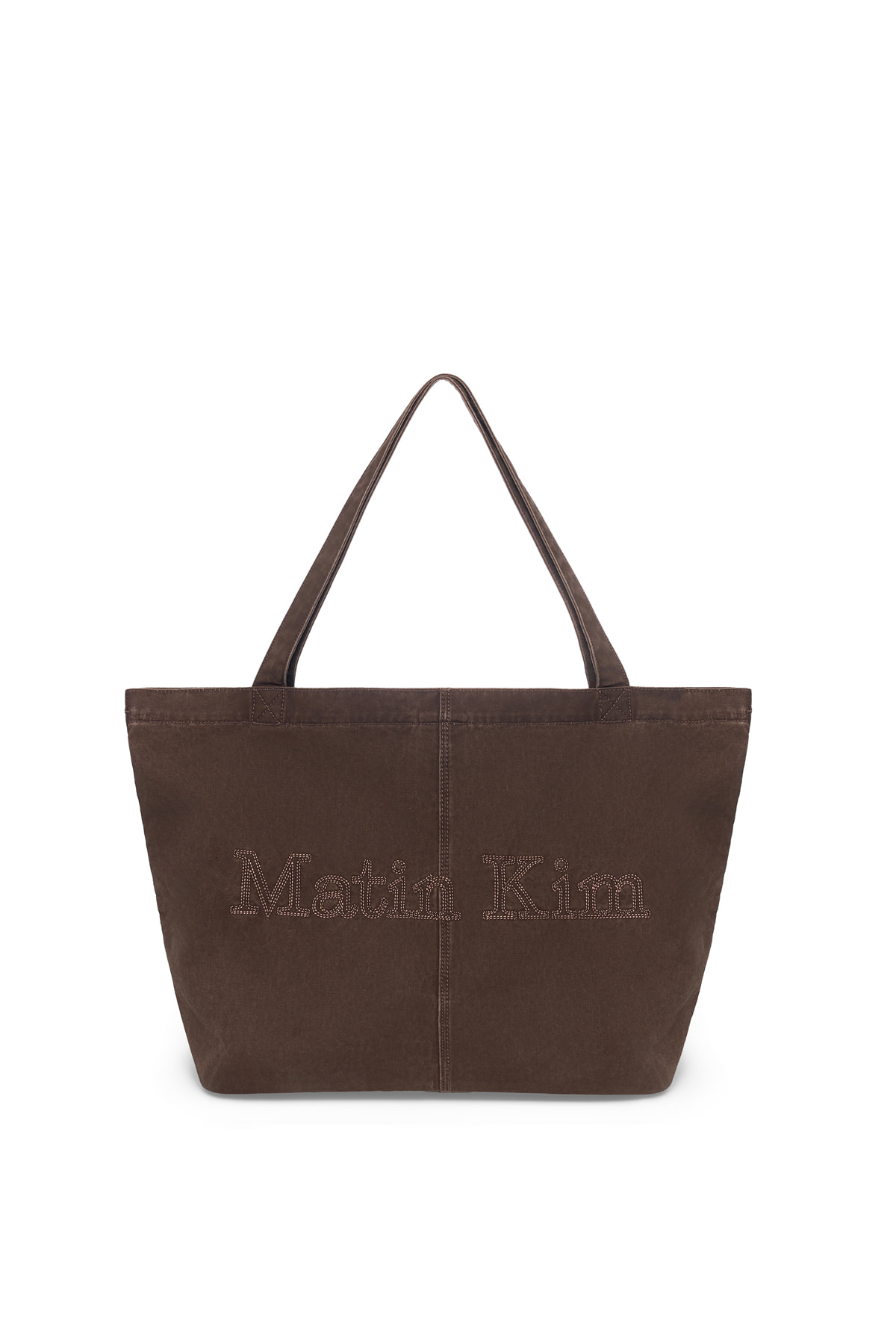 韓國選物🇰🇷 Matin Kim Vintage Washed Cotton Shoulder Bag 復古水洗棉質大袋［Twice Momo同款 復古隨性，超大容量款！]