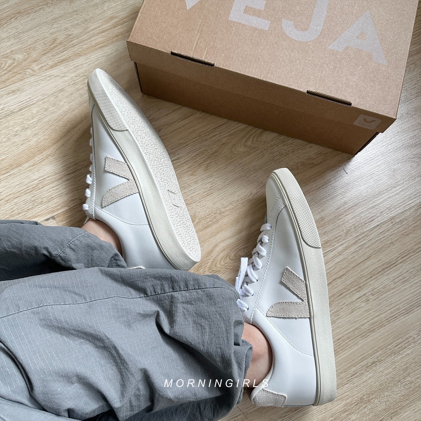 VEJA法國小白鞋 Esplar 奶茶