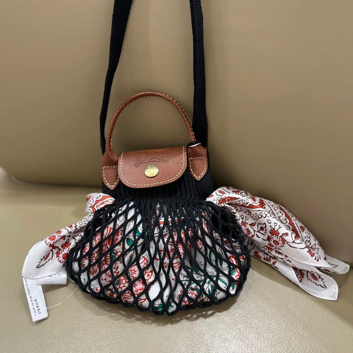 LONGCHAMP Le Pliage Filet [MINI] 漁網編織袋